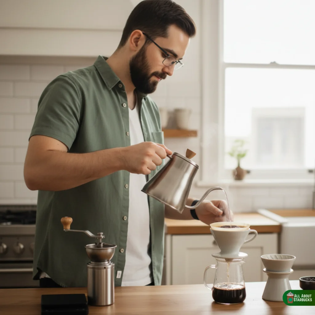 Make starbucks italian roast coffee at home