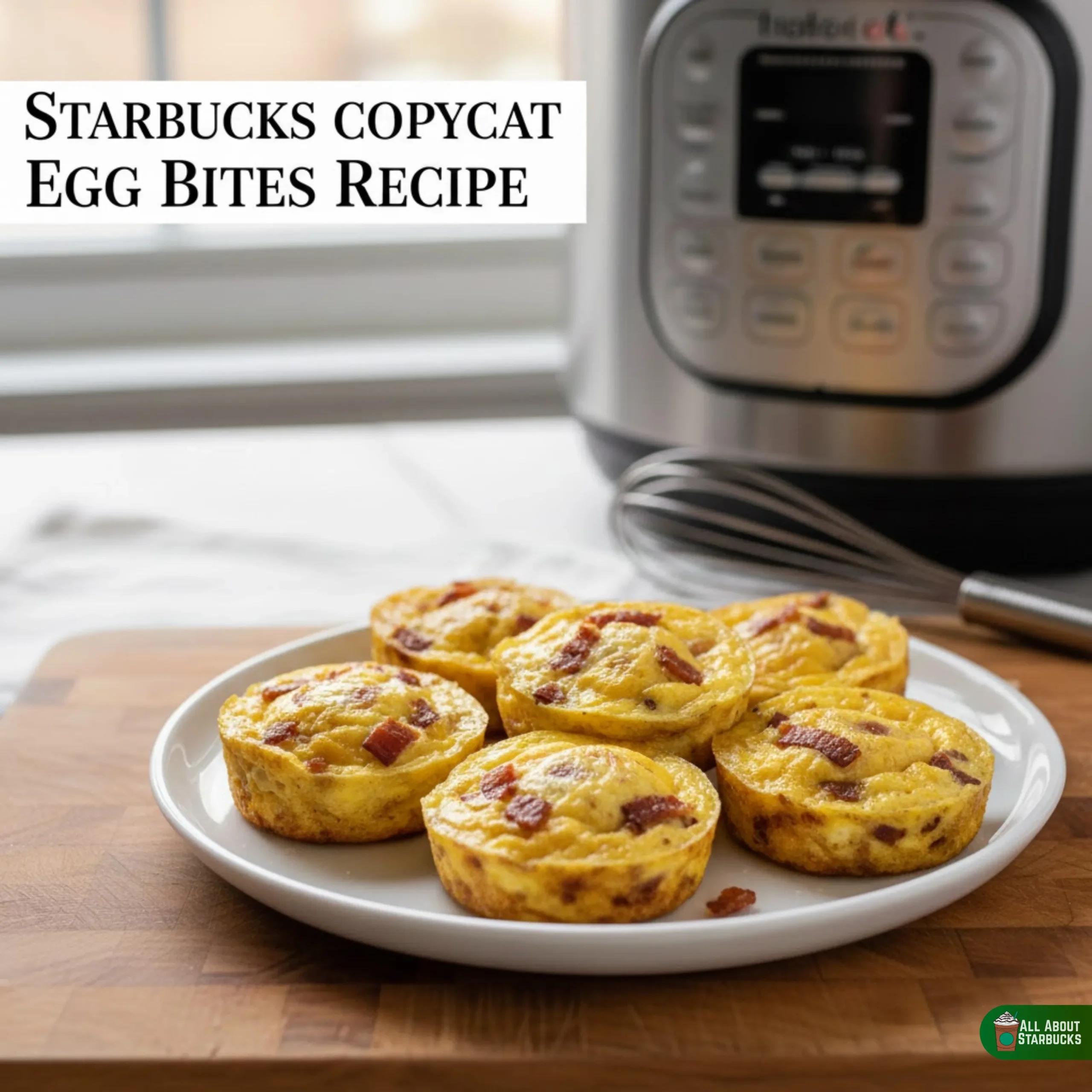 Easy Homemade Starbucks Bacon & Gruyere Egg Bites Recipe