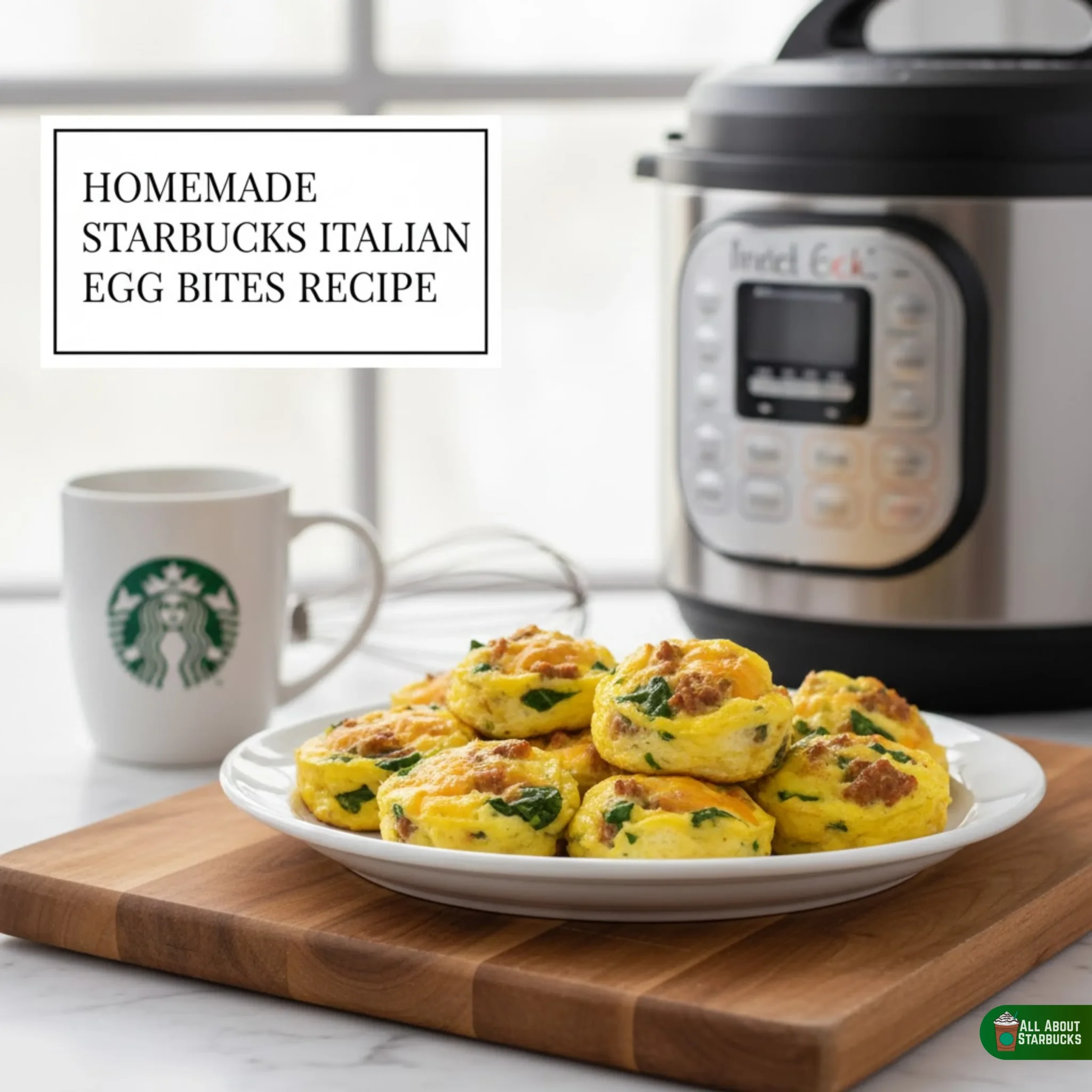 Homemade Starbucks Italian Sausage Egg Bites Copycat Recipe 1 Homemade starbucks italian sausage egg bites copycat recipe