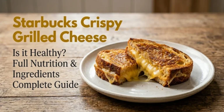 Calories in starbucks crispy grilled cheese on sourdough